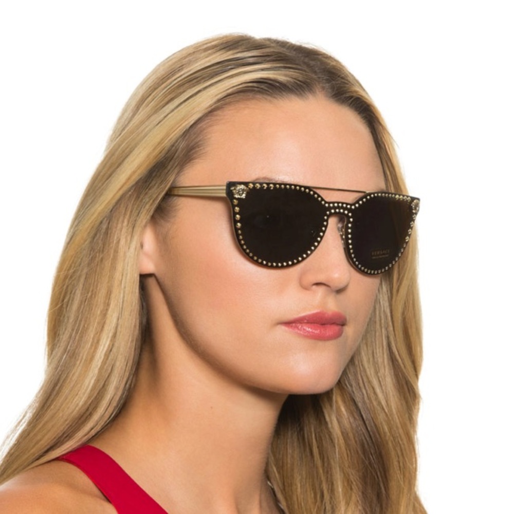 Versace Studded Sunglasses
